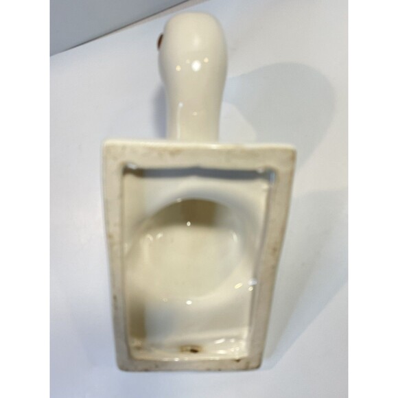 Ceramic Duck Goose Head Towel Holder Hanger Country Wall Hanger Hook Farmhouse - Picture 8 of 11